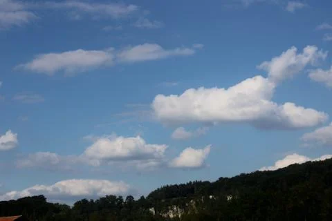 Clouds in the sky Stock Photos