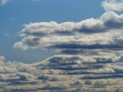 Clouds on sky Stock Photos
