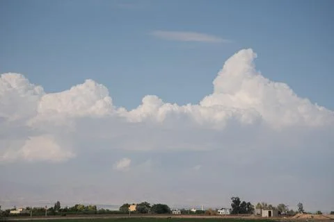 Clouds in the sky Stock Photos