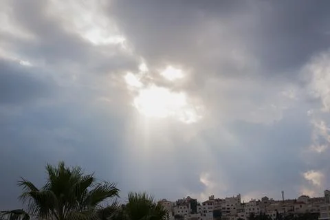 Clouds in the sky Stock Photos