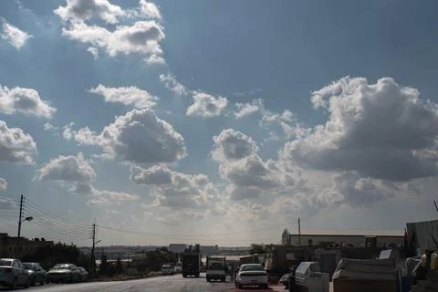 Clouds in the sky Stock Photos