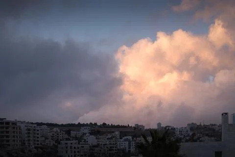 Clouds in the sky Stock Photos