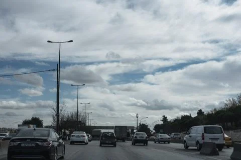 Clouds in the sky Stock Photos