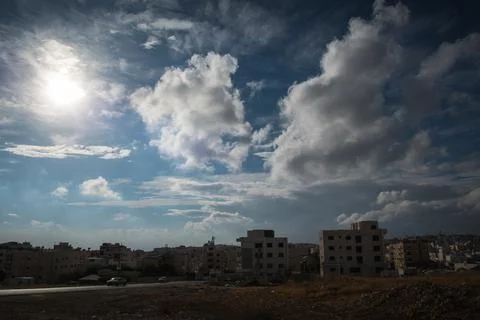 Clouds in the sky Stock Photos