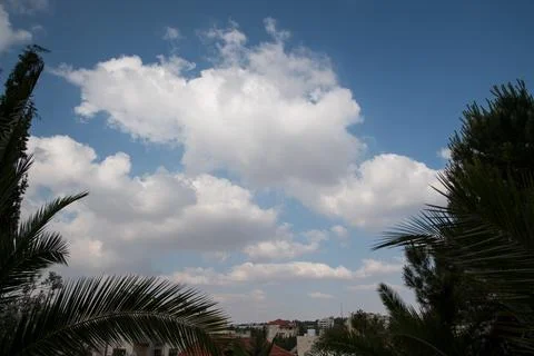 Clouds in the sky Stock Photos
