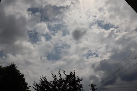 Clouds in the sky Stock-Fotos