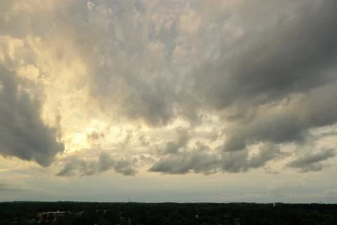 Clouds of the sky Stock Photos