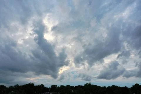 Clouds of the sky Stock Photos