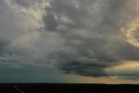 Clouds of the sky Stock Photos