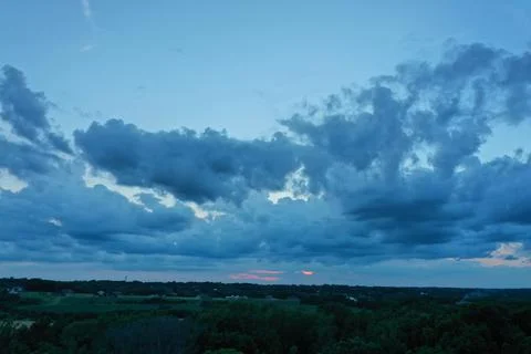 Clouds of the sky Stock Photos