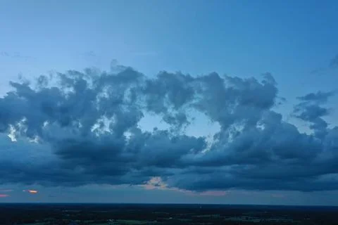 Clouds of the sky Stock Photos