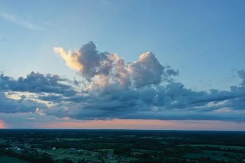 Clouds of the sky Stock Photos