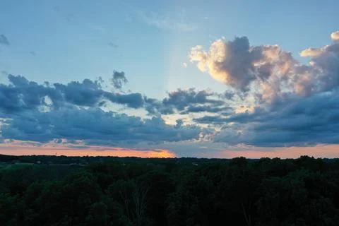 Clouds of the sky Stock Photos