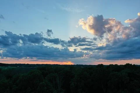 Clouds of the sky Stock Photos