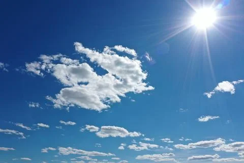 Clouds of the sky Stock Photos