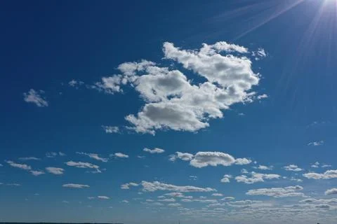 Clouds of the sky Stock Photos