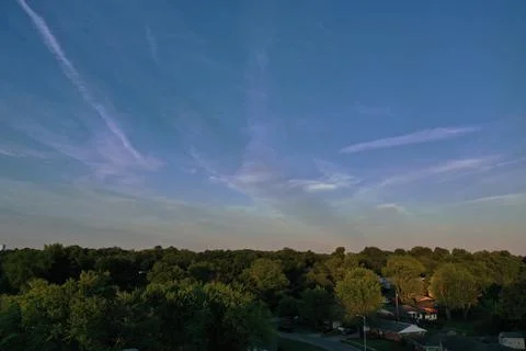 Clouds of the sky Stock Photos