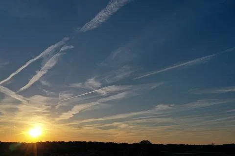 Clouds of the sky Stock Photos