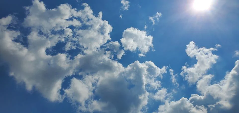 Clouds of the sky Stock Photos