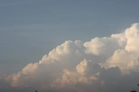 The clouds in the sky Stock Photos