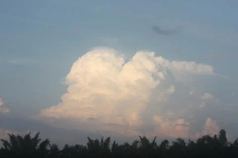 The clouds in the sky Stock Photos