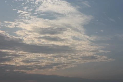 The clouds in the sky Stock Photos