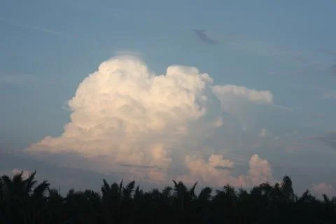 The clouds in the sky Stock Photos