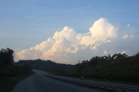 The clouds in the sky Stock Photos