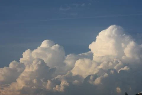 The clouds in the sky Stock Photos