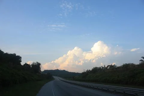 The clouds in the sky Stock Photos