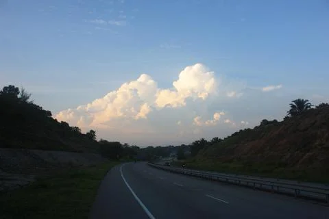 The clouds in the sky Stock Photos