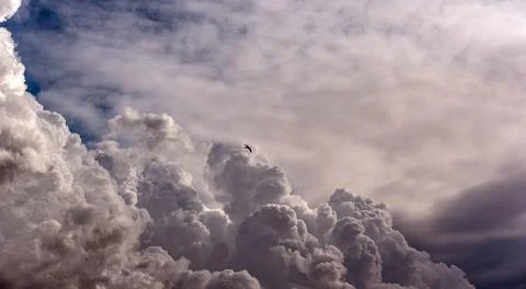 Clouds in the sky Stock Photos