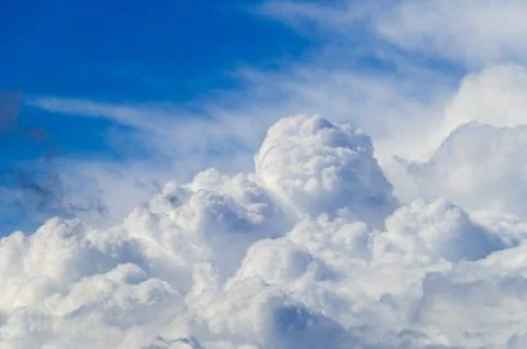 Clouds in the sky Stock Photos