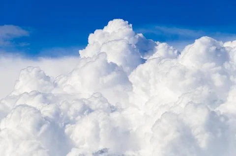 Clouds in the sky Foto stock