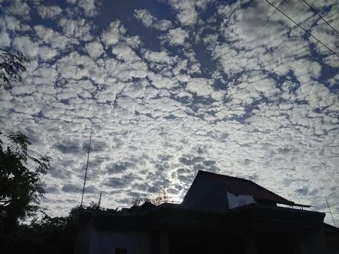 Clouds in the sky Stock Photos