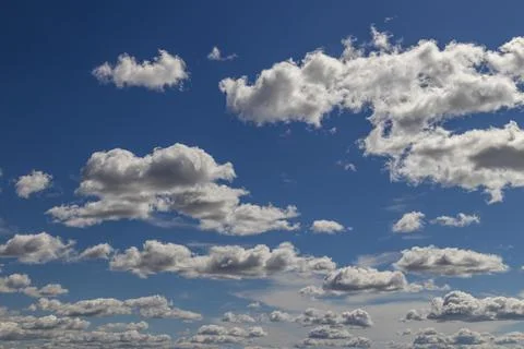 Clouds in the sky. Stock Photos