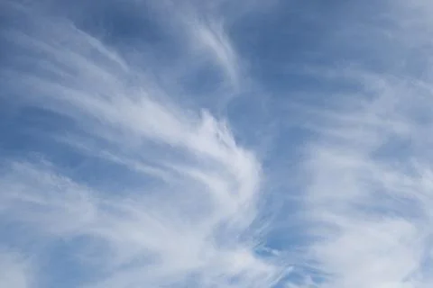 Clouds in the sky. Stock Photos