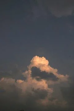 Clouds in the sky Foto stock