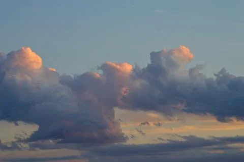 Clouds in the sky Stock Photos