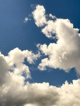 Clouds in the sky Foto stock