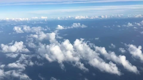 Clouds from sky point of view  動画素材 64778089