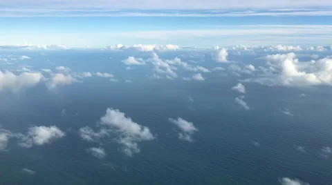 Clouds from sky point of view   動画素材 64780720