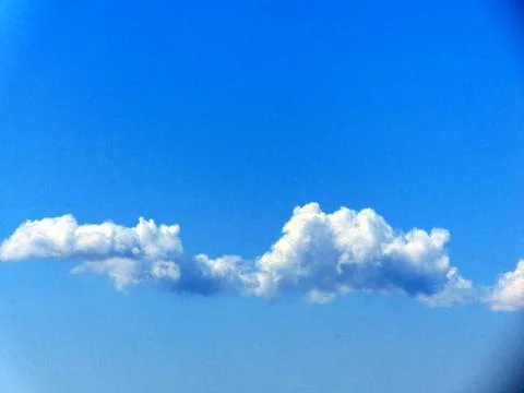 Clouds in the sky - Romania 스톡 사진