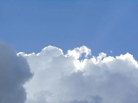Clouds on the sky in Romania Stock Photos
