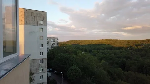 Clouds in the sky. Shooting of time lapse. Stock Footage 131885646