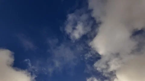 Clouds in Sky Slow Video stock 328642166