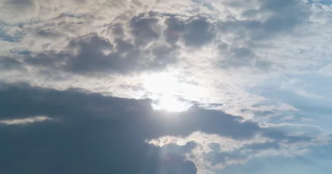 Clouds Sky Sun Time Lapse Stock-Footage 278278964