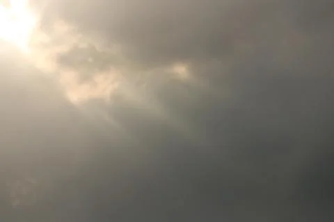 Clouds on sky with sunlight Stock Photos