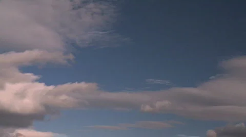 Clouds, sky time lapse 2 Stock Footage 625247