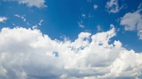 Clouds in the sky Time Lapse 2 Stock Footage 11499418
